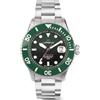 LORENZ HYDRO-SUB 090011DD Sfumato Verde Nero Orologio Uomo Automatico Swiss Made