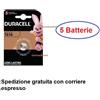 Duracell 5 pile batterie DURACELL DL 1616 DL1616 / CR 1616 CR1616 ECR1616 LITIO 3V