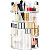 Withosent 360° Porta Trucchi Rotante, Organizer Trucchi Multifunzione,