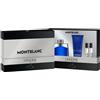 MONTBLANC Explorer Blue Cofanetto 100ml Edp + 2x7,5ml Edp + 100ml Gel Doccia