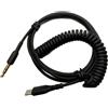 Cavo Audio Tipo C a 3.5mm 2M Molla Elastico Design per Uso Cuffie