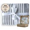 Eva & Naomi GbR MIRARI Kids ® Coperta in Lana Merino 100% - 75x100cm - Invernale per