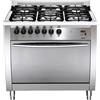 LOFRA CURVA CG96MF/C CUCINA 90CM 5 FUOCHI FORNO ELETTRICO MULTIFUNZIONE INOX