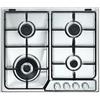 DELONGHI DLI46ASDV PIANO COTTURA 4 FUOCHI 1 TRIPLA CORONA INOX
