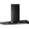 ELICA LOL BL/A/90 NERO CAPPA PARETE 90 CM ASPIRANTE 65dB 669m³/h