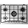 De'Longhi DELONGHI DFI57ASV PIANO COTTURA 5 FUOCHI 70CM 1 TRIPLA CORONA INOX