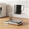 Supporto Bilancia Espresso Regolabile Stabile Supporto in Acciaio Inox per Casa