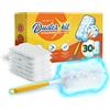 Does not apply XXL Set Di 30 Panni Catturapolvere Compatibili Con Swiffer Duster Con Asta E Man