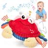 Giochi Neonato 6 Mesi Granchio Interattivo - Peluche Musicale Giocattolo Gattona