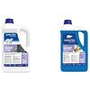 SANITEC igiene sicura Detergente Liquido Lavatrice Supersgrassante per Sporco Ostinato - 5 kg & Washdet - Detergente Liquido per Bucato a Mano e in Lavatrice - Bianchi e Colorati - Orchidea Blu - 5,1 kg