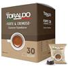 Caffè Toraldo TORALDO 30 Capsule Bialetti FORTE CREMOSO Caffè 30 Capsula Espresso Napoli