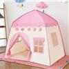 JRUKM Tenda da gioco per bambini Tenda per Bambini interni 130 x 100 x 130 cm,