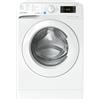 INDESIT BWE91296XWVIT LAVATRICE 9 KG 1200 GIRI Push&Go con Steam INVERTER CL.A