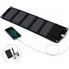 Pannello Solare Pieghevole 80W USB Portatile Power Bank Campeggio