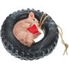 1 set di figurine altalena di maiale arredamento di maiale sospeso decorazione