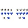 No 20 Pezzi 3 PIN 20A 250V AC Powercon Connettore Presa NAC3MPA-1 NAC3MPB-1 Co1423