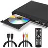 OKYUK Lettore DVD HD con porta HDMI, region free per Smart TV, Cavo di uscita