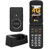 AGM M8 FLIP Telefono per Anziani,Telefono a Conchiglia con Tasti Grandi,