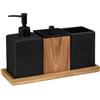 5 five simply smart Accessori x3 blackacia, nero