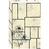 Pioneer Photo Albums Pioneer Photo Album stc-504/NB 3-Ring Photo Album con 504 Tasche per Foto da 10,2 x 15,2 cm, Blu Navy Contemporaneo Floral Panes