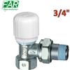 FAR 1620 - valvola 3/4'' termostatizzabile a squadra attacco ferro - FAR