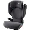 BRITAX RÖMER Seggiolino per bambini 15-36 kg Kidfix M i-Size, con Isofix e ventilazione, 100-150 cm (i-SIZE), 3,5-12 anni, Midnight Grey