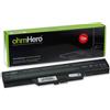 ohmHero Batteria OhmHero® NERA 5200 mAh REALI per Hp-Compaq 615