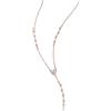 Sector Collana Rosario Uomo Sector Acciaio Inox Rosé Croce 70cm SADO35