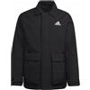 Adidas GV5358 Adidas Coach Uomo Giacca Sportswear leggermente isolata Nero