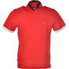 SUN68 Uomo Polo manica corta Basica Rosso Taglia L-XL