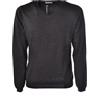 SUN68 Uomo Maglia manica lunga Grigio scuro Taglia S