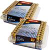 Maxell Batterie alkaline 100 x 790410 LR3 AAA + 100 x 790409 LR6 AA