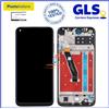 HUAWEI DISPLAY TOUCH SCREEN +FRAME per HUAWEI P40 LITE E ART-L28 L29 Y7P SCHERMO VETRO