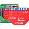 Does not apply Zigbee Smart Switch Module, 1 Canale, AC 16 A/DC 10 A, Contatti a Secco, Hub Zig