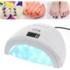 Lampada UV per Unghie 1S 28W LED con Display 48W Fornetto Smalto