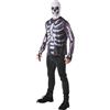 Rubie's Costume Soldato Teschio Fortnite Adulto Carnevale Travestimento