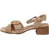 REPO Sandali con tacco REPO 31229-E6 BEIGE donna