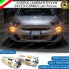 ESA COPPIA LAMPADE PY21W BAU15S CANBUS 3.0 24 LED FIAT 600 dal 2023 FRECCE ANTERIORI