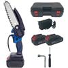 Mini Motosega 6 Pollici a Batteria 48V Ricaricabile Doppia Batteria Lama Sega
