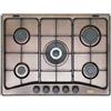 DELONGHI FRO57ASV PIANO COTTURA 70CM 5 FUOCHI 1 TRIPLA CORONA RAME