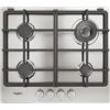 WHIRLPOOL TGML661IXR PIANO COTTURA A GAS 60CM 4 FUOCHI GRIGLIE IN GHISA