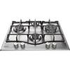 SMEG HOTPOINT ARISTON PCN641T/IX/HA PIANO COTTURA INCASSO 60 CM 4 BRUCIATORI INOX