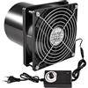 No Aspiratore da 100 mm, Ventilatore A Tubo da 12 V con Controllo Della Veloci6940