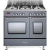 De'Longhi DE LONGHI MEM 965T GX ED CUCINA 5 FUOCHI 90X60 FORNO ELETTRICO ARDESIA