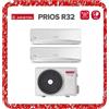 ARISTON PRIOS CONDIZIONATORE DUAL SPLIT 50 XD0-O 9000+12000 BTU CLASSE A++/A+