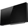 ELICA PRF0164874A PLAT @ BL/F/80 CAPPA A PARETE 3 VELOCIT DESIGN COMPATTO NERO