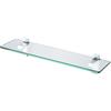 KES Home KES Mensola Doccia Mensola in Vetro Mensole Vetro Bagno 50 cm Mensola