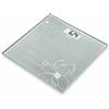 Beurer GS 10 Bilancia Digitale da Bagno in Vetro, Effetto Glitter, Display Ampio