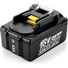 AUKEpower ENERGUP Batteria di ricambio 18 V 5,0 Ah per Makita batteria 18 V BL1850B