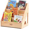 Ecogoods FUNLIO Libreria Montessori per Bambini da 1 a 5 Anni, Libreria Frontale